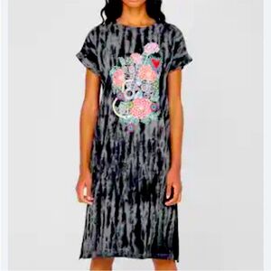 EUC, Disney Coco, Tie Dye T-Shirt Dress, XL